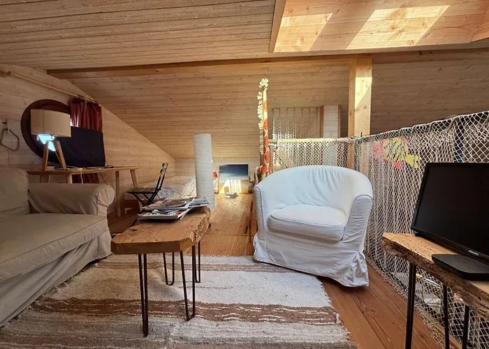 Alpehytte Aig 195 Chalet Loft En Bois Massif Avec Terrasse Et Vue Mer *